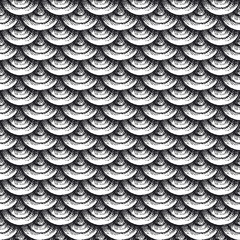 Fish scale endless background