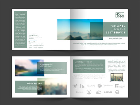Four Pages Business Brochure.