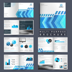 Multi Purpose Business Brochure set.