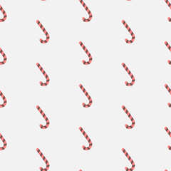 Seamless pattern with Christmas candy