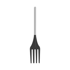 Vector illustration of broom and lawn logo. Graphic of broom and rake stock symbol for web.