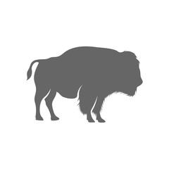 Bison Logo Design Vector. Bison logo Template