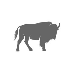 Obraz na płótnie Canvas Bison Logo Design Vector. Bison logo Template