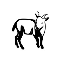 Goat Logo Design Vector. Goat logo Template