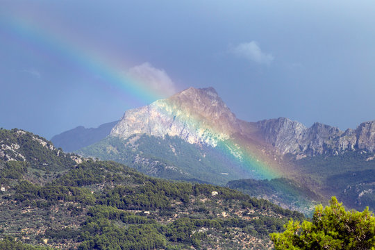 Rainbow over Mallorca
