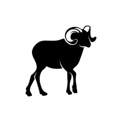 Goat Logo Design Vector. Goat logo Template