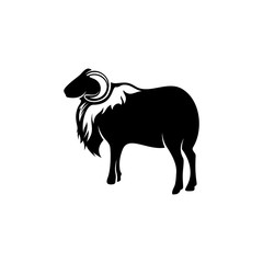 Goat Logo Design Vector. Goat logo Template