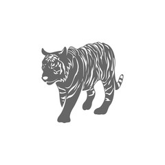 Tiger Logo Design Vector. Tiger logo Template