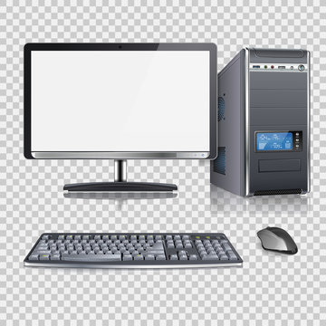 High Detailed Modern Computer