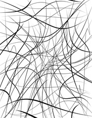 Chaotic Lines, Random Chaotic Lines, Scattered Lines, Random Chaotic Lines Asymmetrical Texture