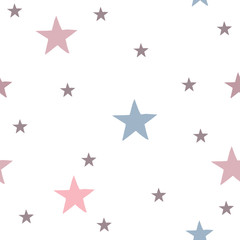 Seamless Abstract Background with stars