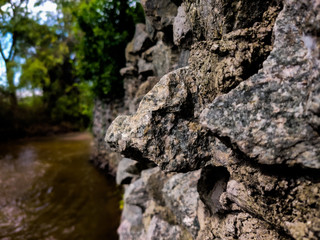 rock in the water