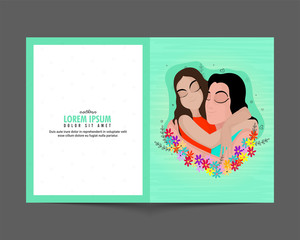 Greeting card for Happy Mother's Day celebration.