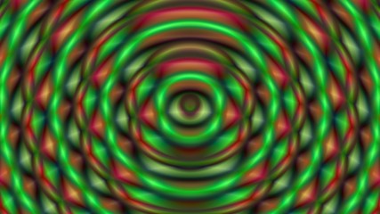 Abstract vector psychedeliс background. Colorful spooky pattern with medley elements.