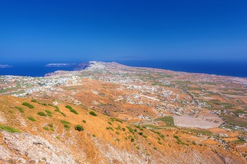 ギリシャ・サントリーニ島の風景