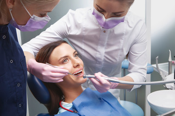 Dental clinic. Dental procedures.