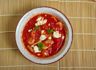  Feta Shrimp Skillet