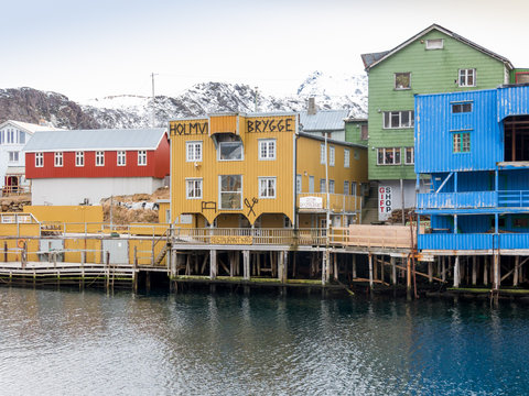 Nyksund on Langoya in Vesteralen, Norway