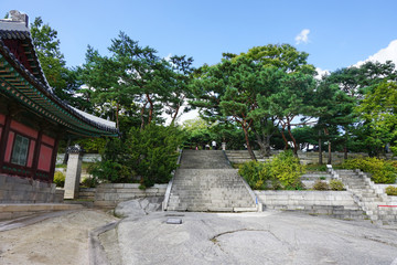 Obraz premium the beautiful scenery of Changdeokgung Palace