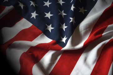 Flag USA as a patriotic background