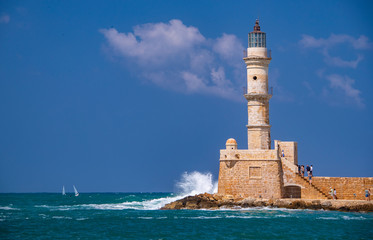 LIghthouse Chania Crete