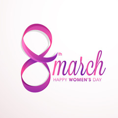 Creative text for Women's Day celebration.