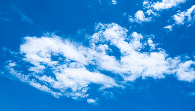 White Cloud Blue Sky pictures background and texture