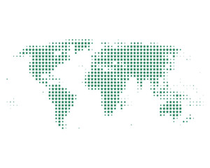 Fototapeta na wymiar Karte der Welt