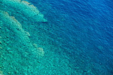 Beautiful vertical seascape background