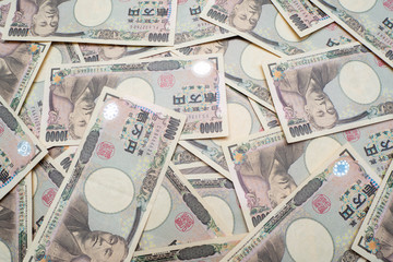 Japanese yen 10000 notes
