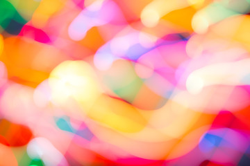 Abstract picture of bright colored lights