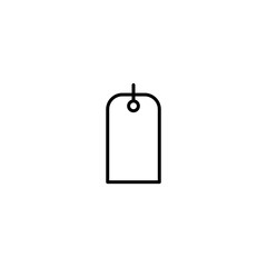 tag, label icon vector illustration