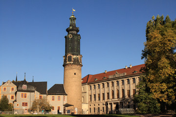 Obraz premium Residenzschloss in Weimar