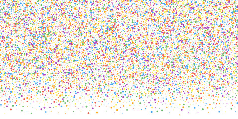 Festive confetti. Celebration stars. Rainbow confe