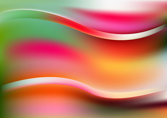 Creative Curve Background vector image design