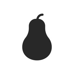 Pear icon vector isolated symbol illustration EPS 10