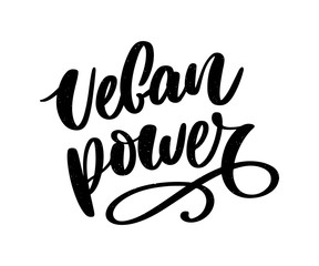 Vector round eco, bio green logo or sign. Raw, healthy food badge, tag for cafe, restaurants, packaging. Hand drawn lettering 100 Vegan. Organic design template.