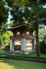 Khue Van Cac pavilion in Temper of Literature ( Van Mieu ) - Vietnam first national university, was built in 1070