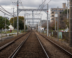 Fototapeta na wymiar 鉄道