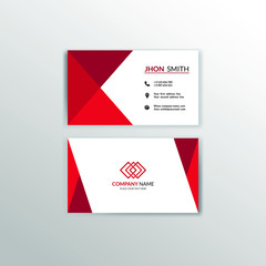 Naklejka na ściany i meble Creative and professional business card design. vector illustration