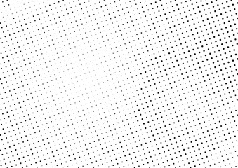 Abstract halftone dotted background. Monochrome grunge pattern with dot and circles.  Vector modern pop art texture for posters, sites, business cards, cover, postcards, labels, stickers layout.