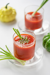 tomato and juice