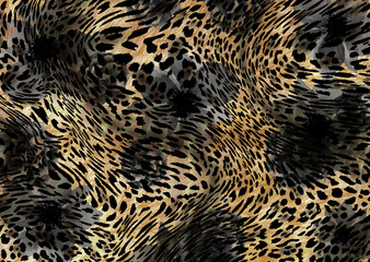 leopard skin and fur background