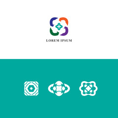 Minimalistic modern logo bundle