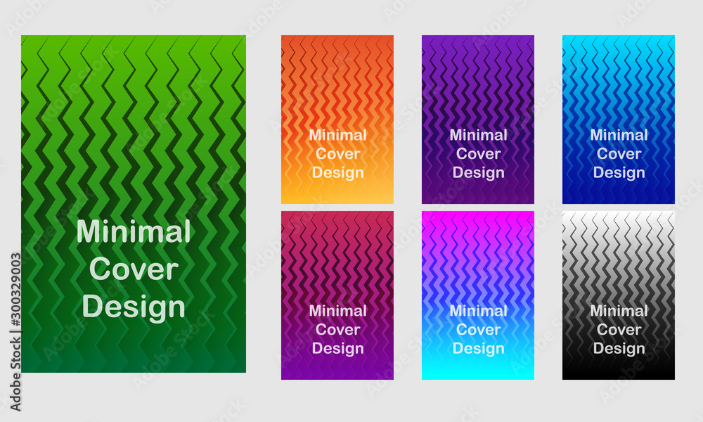 Poster minimal modern cover design. dynamic colorful gradients. future geometric patterns. poster template 