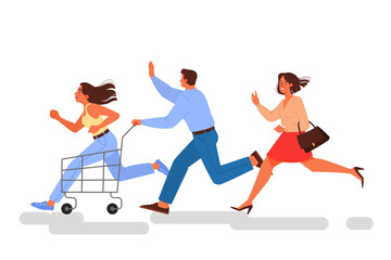 Fototapeta premium Vector Illustration for Black Friday
