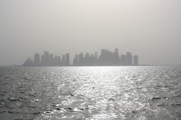 Fototapeta premium Doha Skyline
