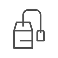 Tea Related Vector Line Icons. Linear style icon. flat design element. Editable stroke. 48x48 Pixel Perfect.