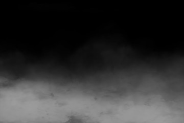 Fototapeta na wymiar nature fog on black background