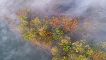 Fototapeta premium Fog on Water